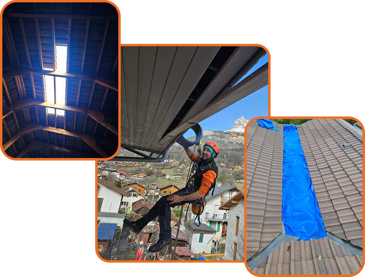 Vue panoramique d'un grand bâtiment industriel et logistique moderne, montrant ses façades en bardage bicolore, sa toiture équipée de panneaux photovoltaïques et ses multiples quais de chargement en rez-de-chaussée.